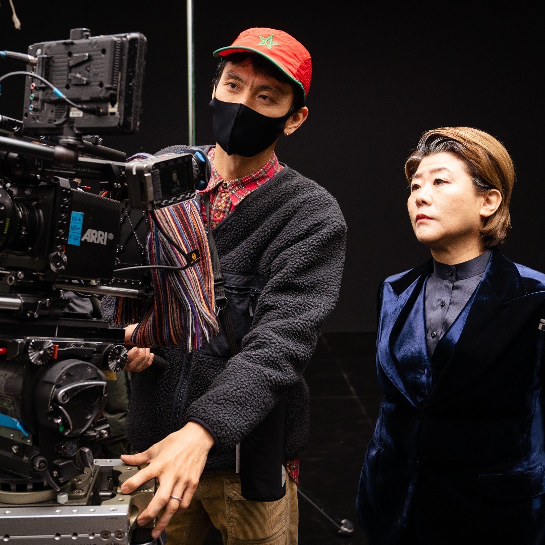 배우 이정은 촬영사진