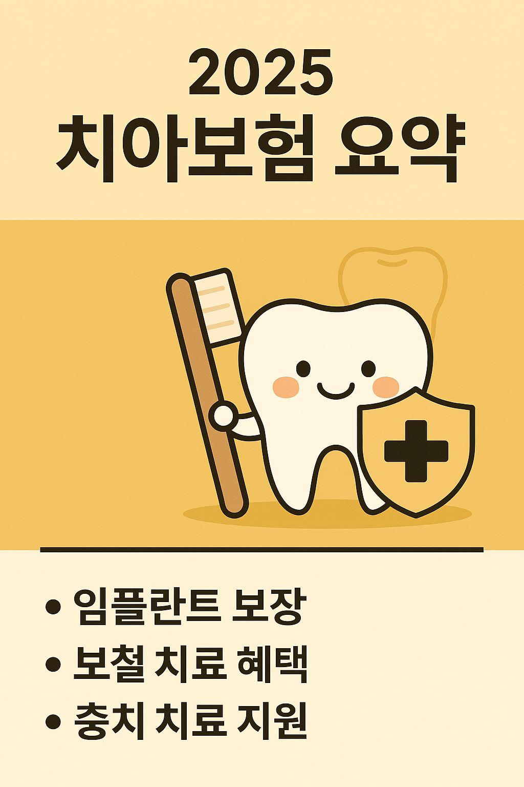 2025 치아보험 추천 TOP 3 ❘ 임플란트 보장 & 월납입금 비교.