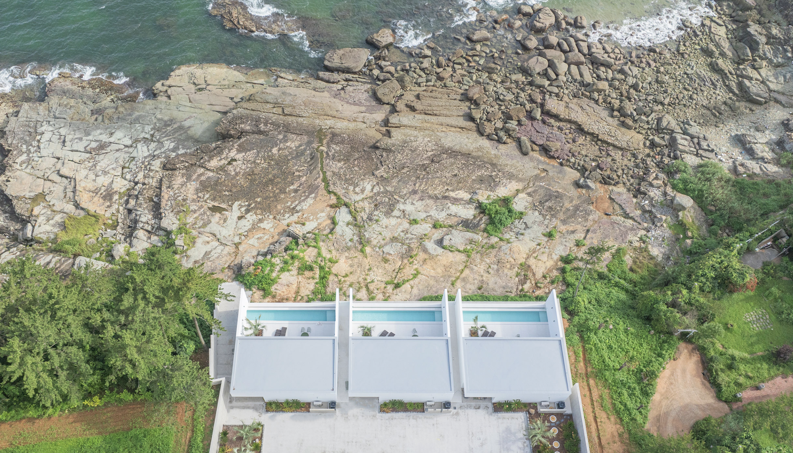 더 남해 풀빌라 전경도