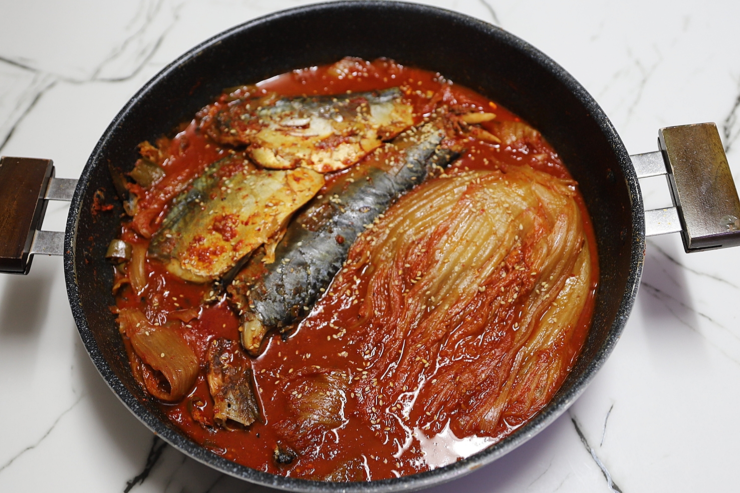 고등어-김치찜-완성모습