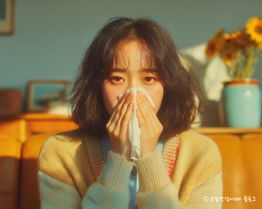 코막힘, 비염, 알레르기, 환절기건강, 한국여성, 호흡불편