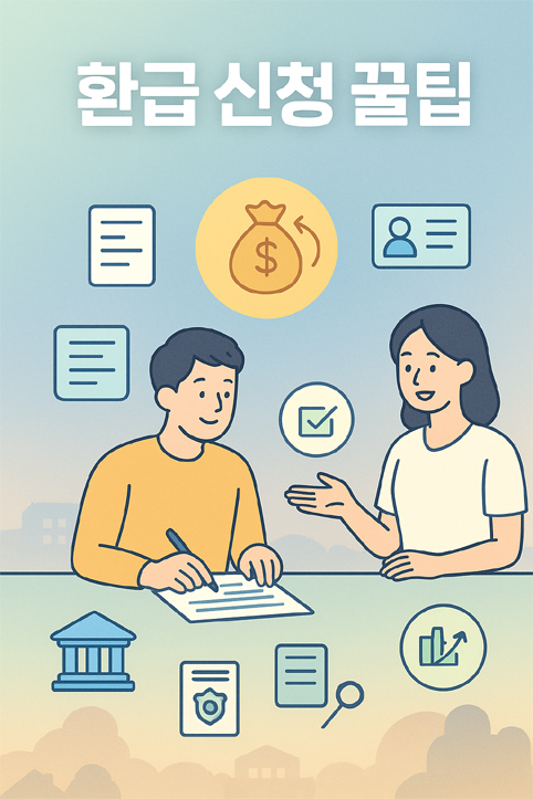 환급 신청 꿀팁 이미지