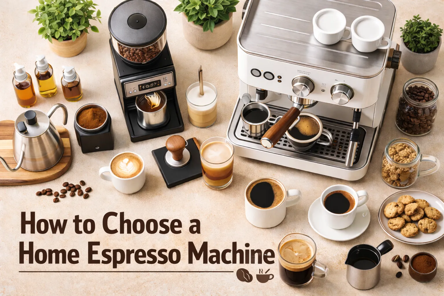 가정용 에스프레소 머신 선택 (압력, 청소, 캡슐)