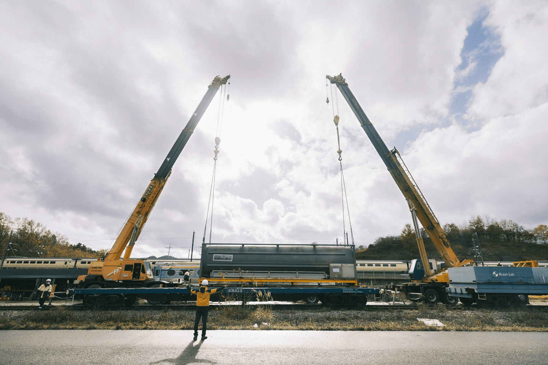 캐나다 위험물 수송 탱크 컨테이너 공인 충돌시험소 인증 획득