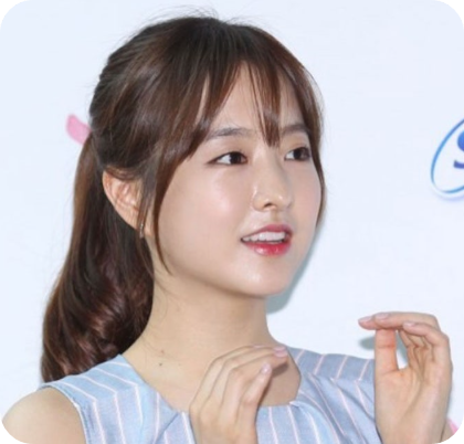 이민정 포니테일 동안미모