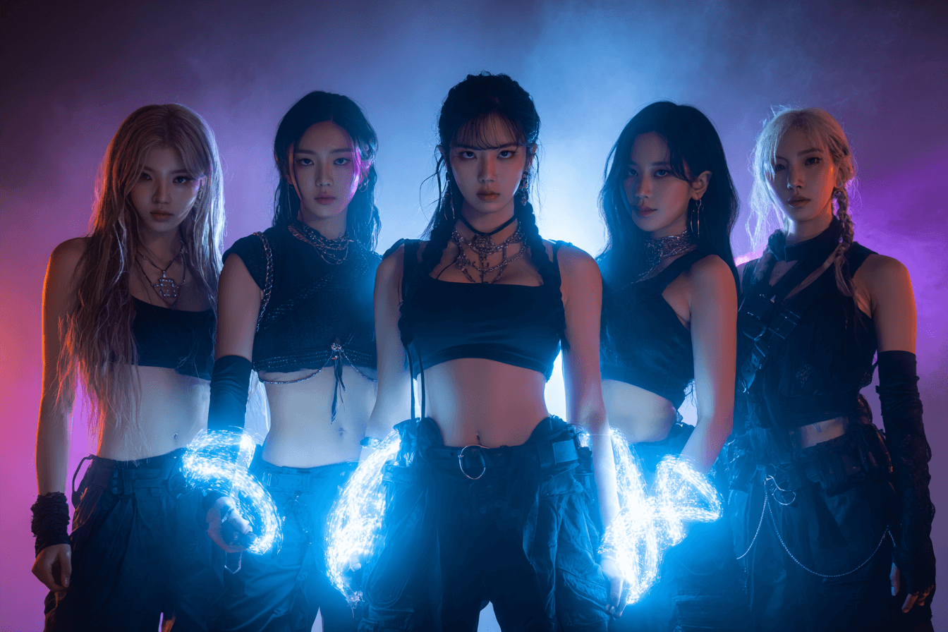 무대-대형을-갖추고-있는-여성-아이돌-이미지