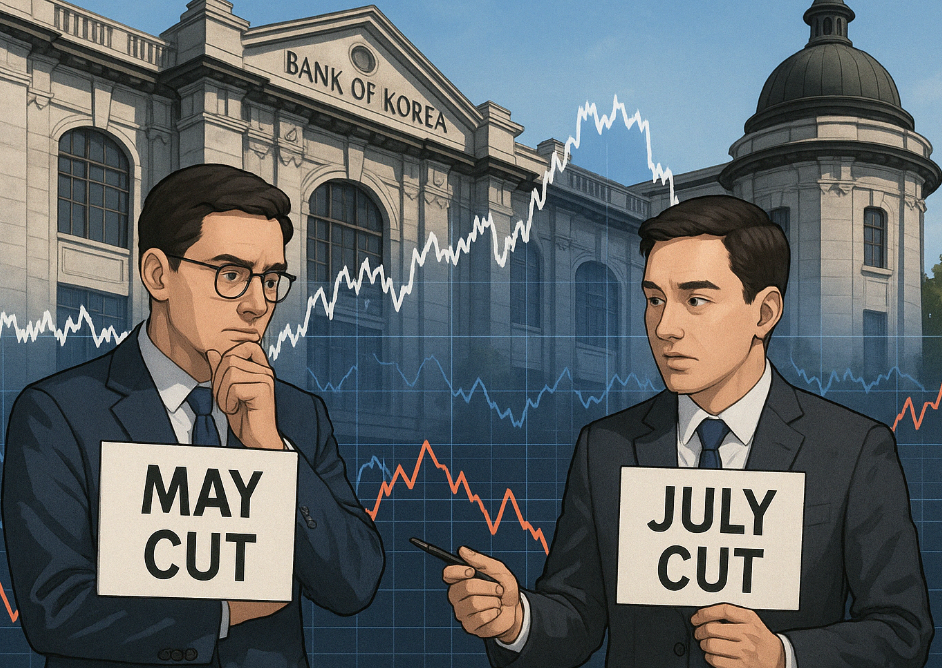 5월,7월 금리 인하 시나리오 비교 이미지