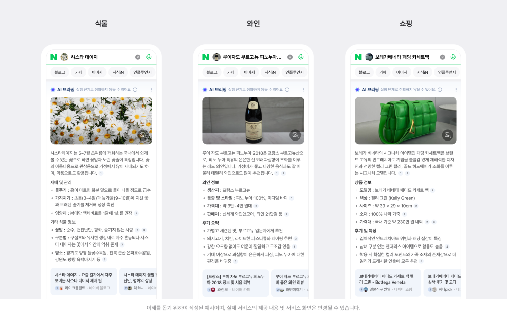 네이버 스마트렌즈 이미지 검색 AI 브리핑