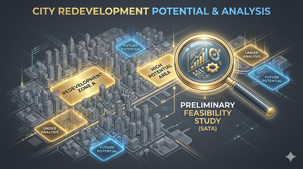 부산 재개발 사전타당성 검토 통과 유력 구역을 분석하는 지도 이미지
