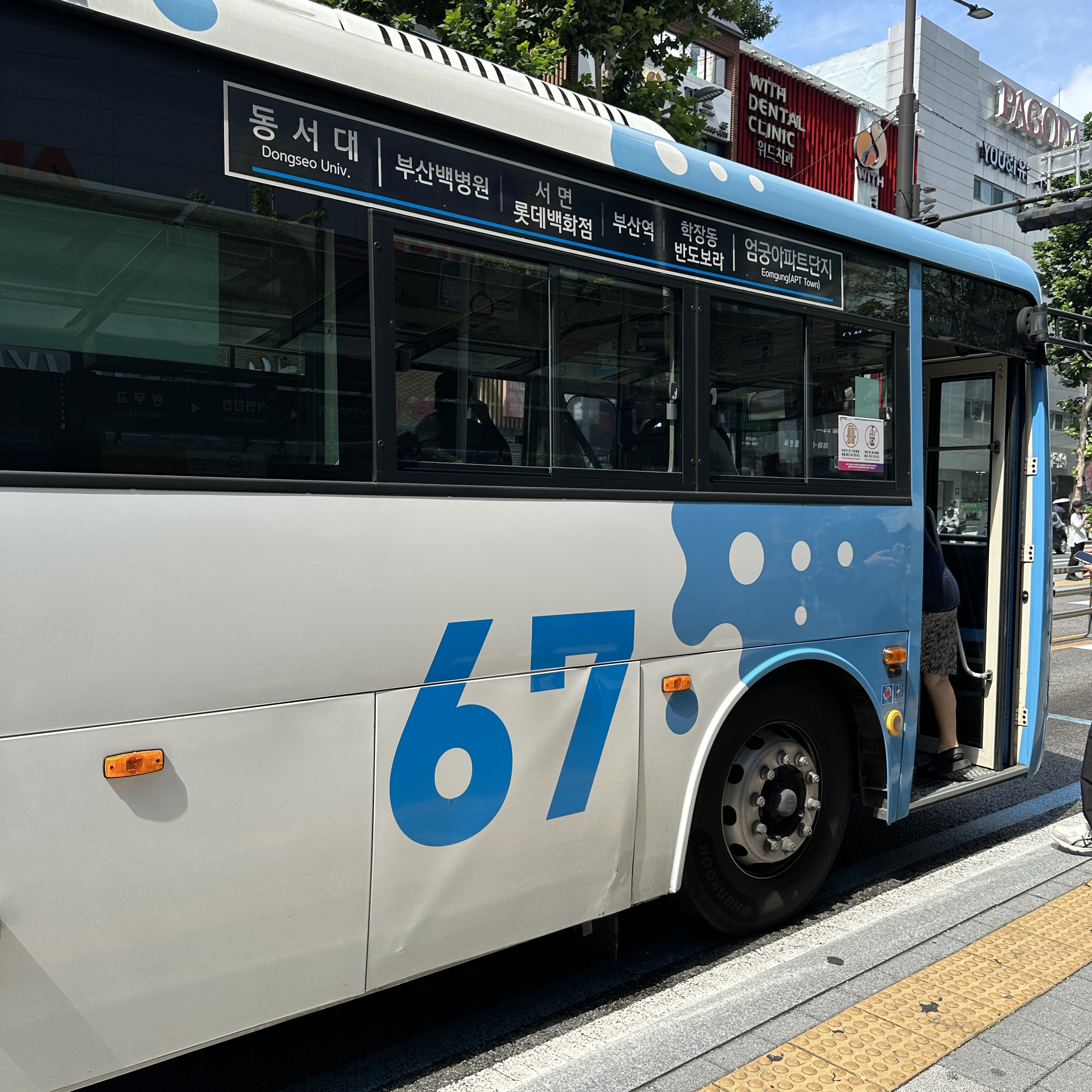 부산67번버스