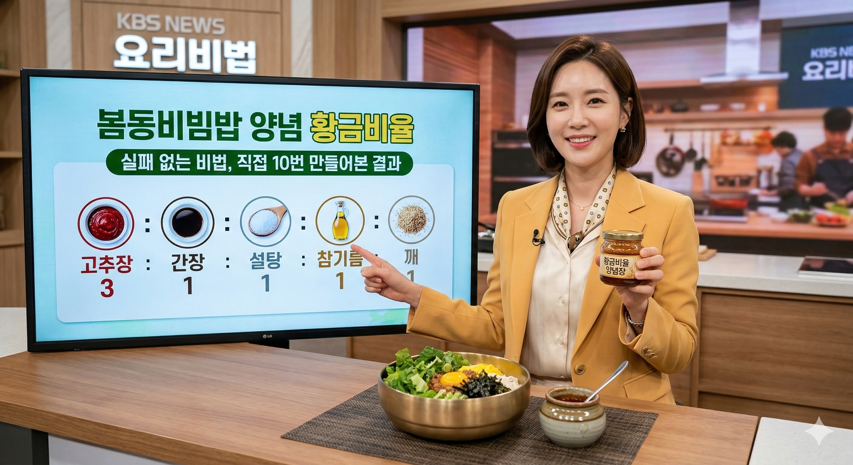 봄동비빔밥 양념 실패 없는 황금비율