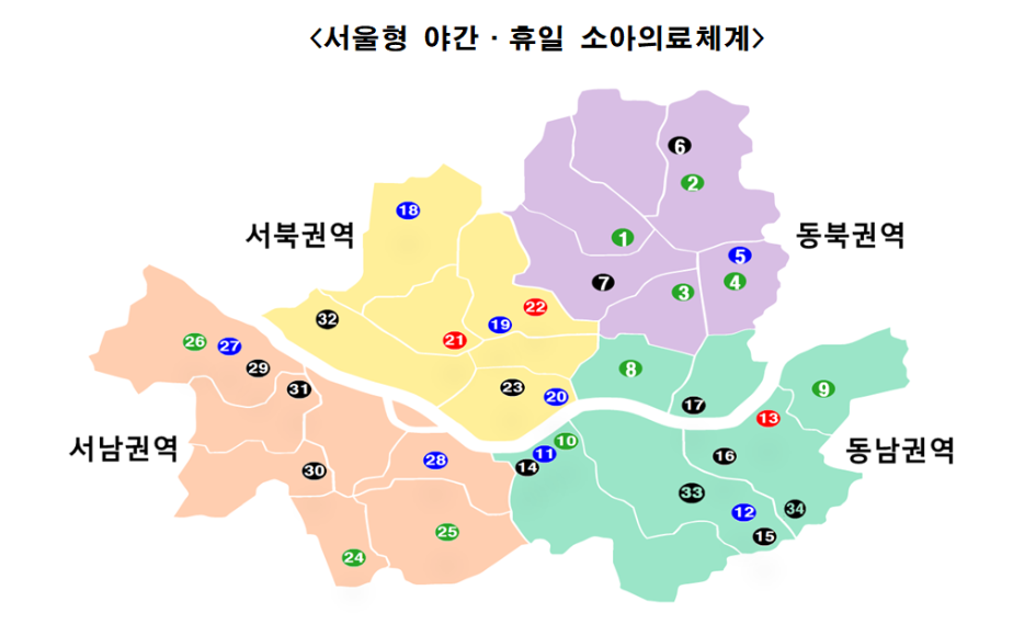 서울형 야간 휴일 의료체계