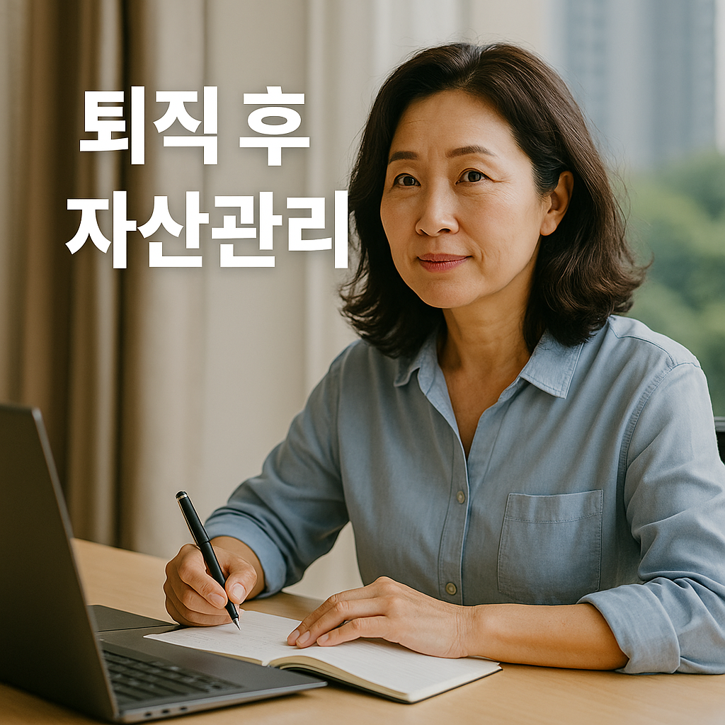 퇴직 후 부수입 자산관리 