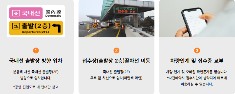 김포공항 주차대행 예약 Turu VALET 하이파킹 이용방법 요금