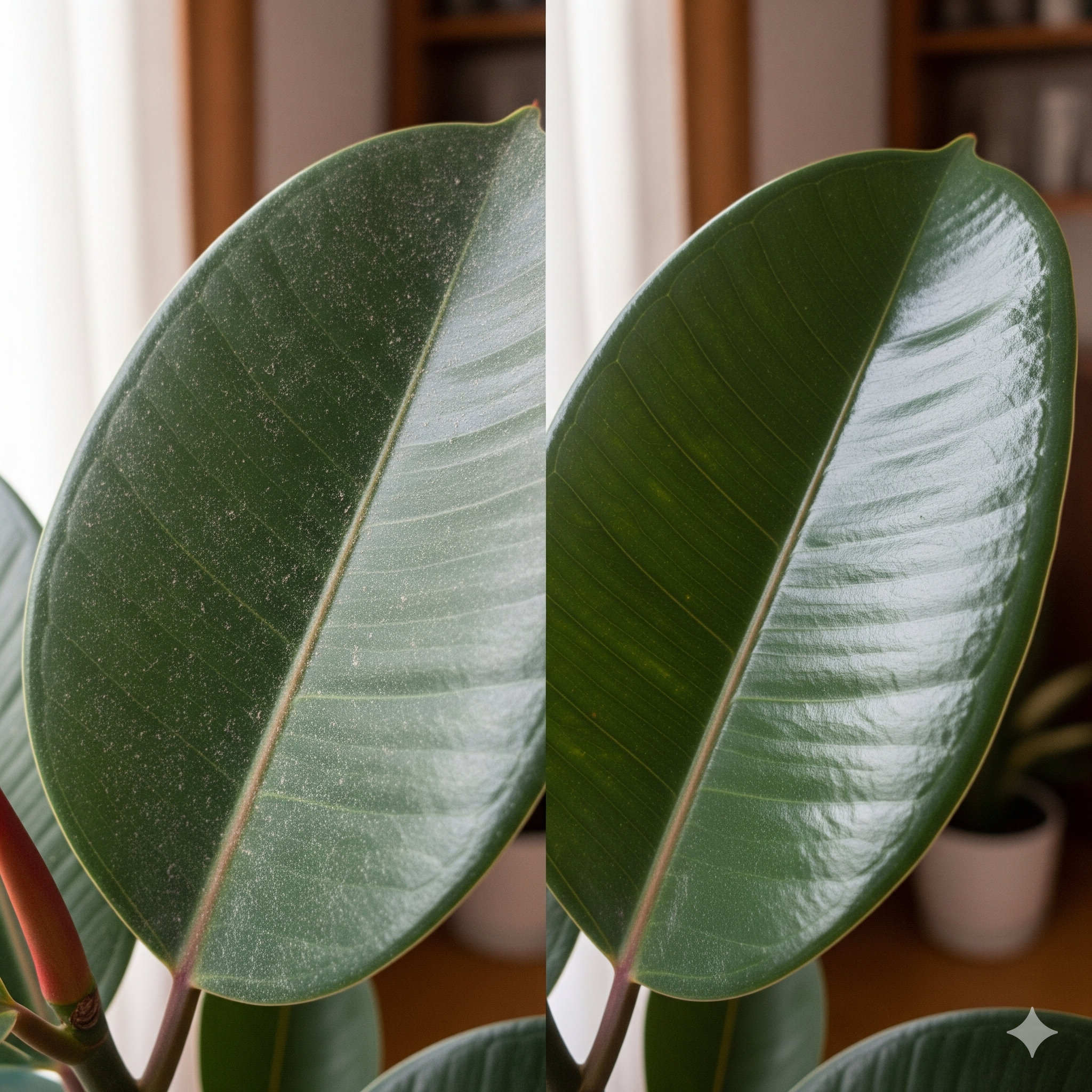 고무나무-잎-관리-광택-먼지제거