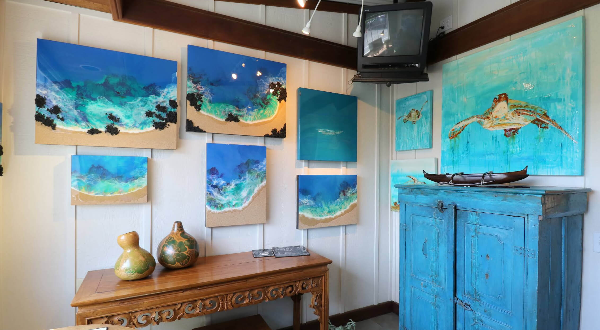 카우아이-하날레이-갤러리-그림-사진