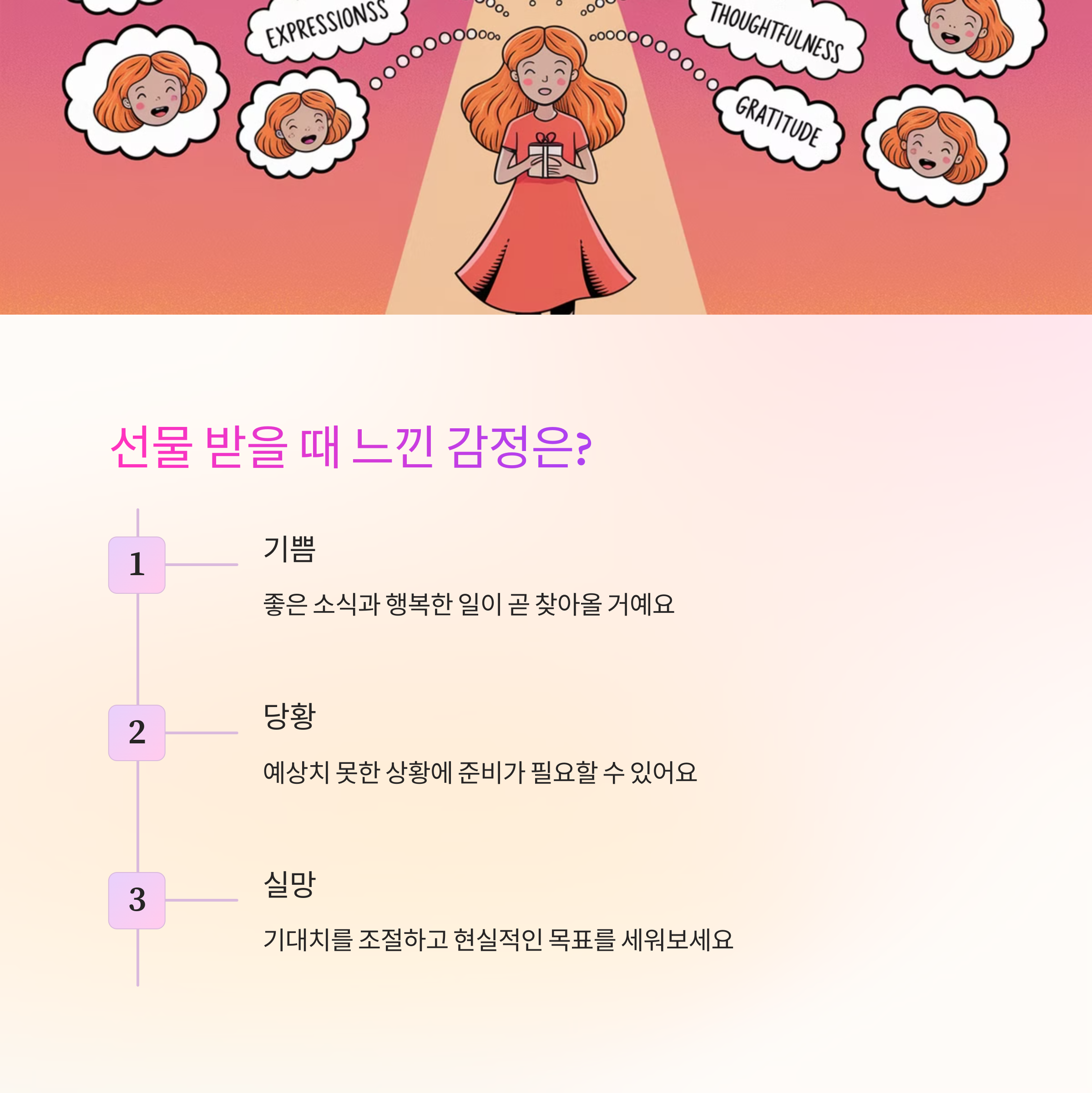 누군가가 나에게 선물을 주는 꿈