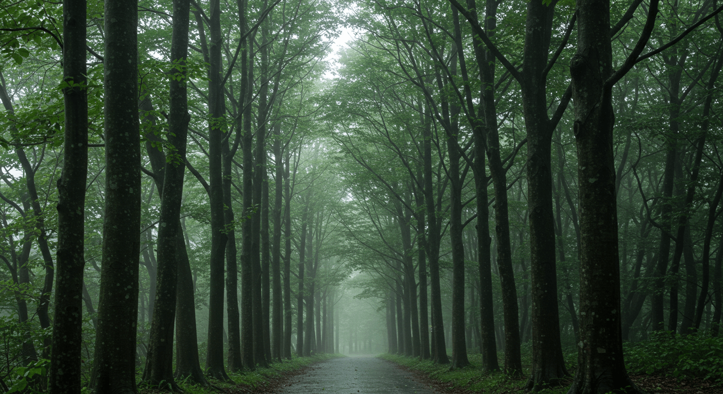 2. 제주도 비자림 - 신비로운 우중 산책