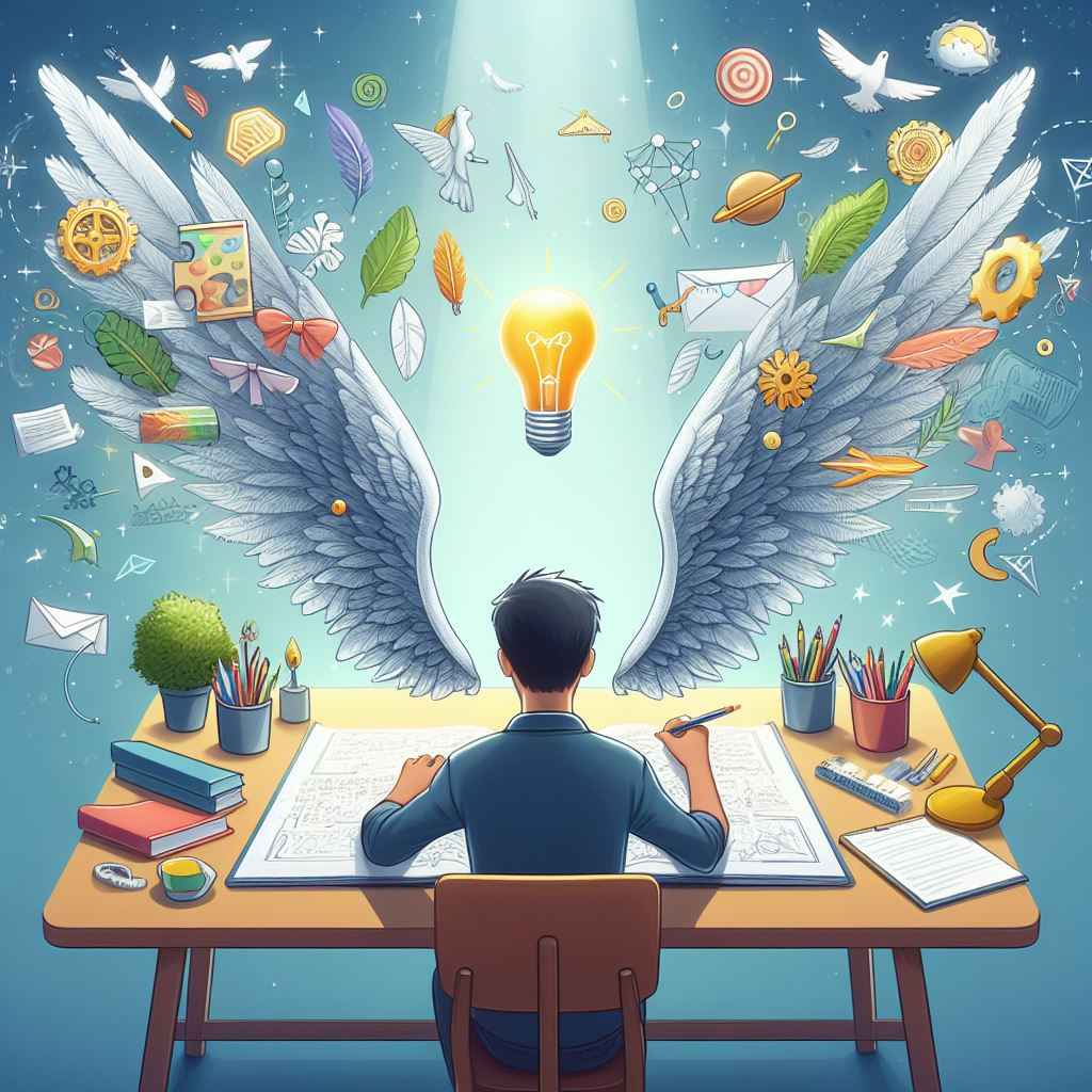 미래를 향한 날갯짓