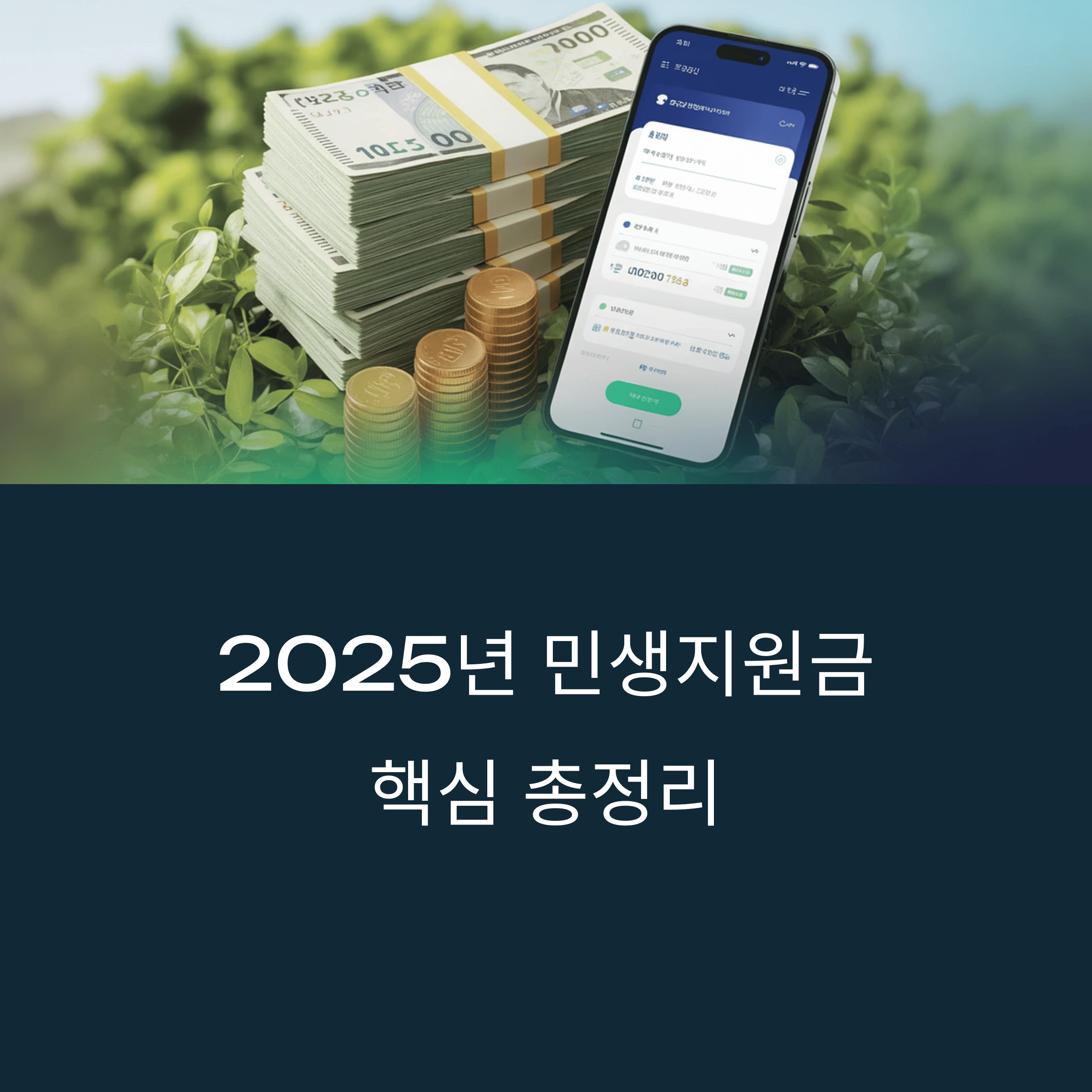 민생지원금 핵심 총정리