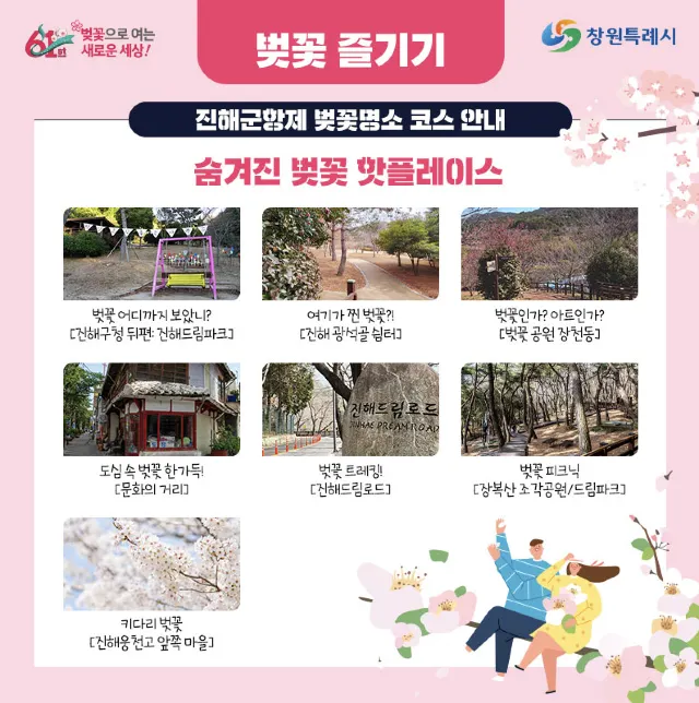 진해군항제 벚꽃코스