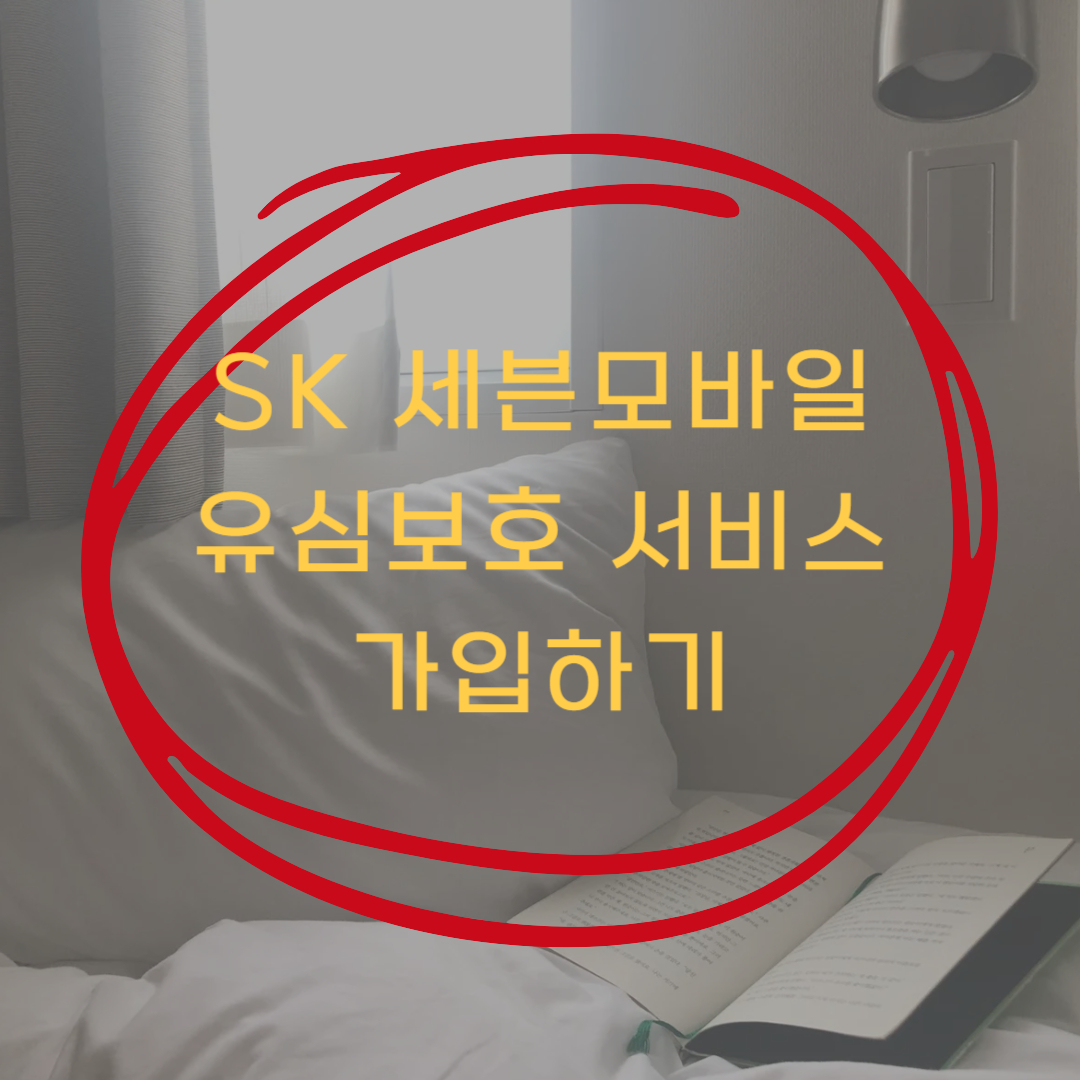 SK 세븐모바일 유심보호서비스 당장 가입하러 가기▶▶