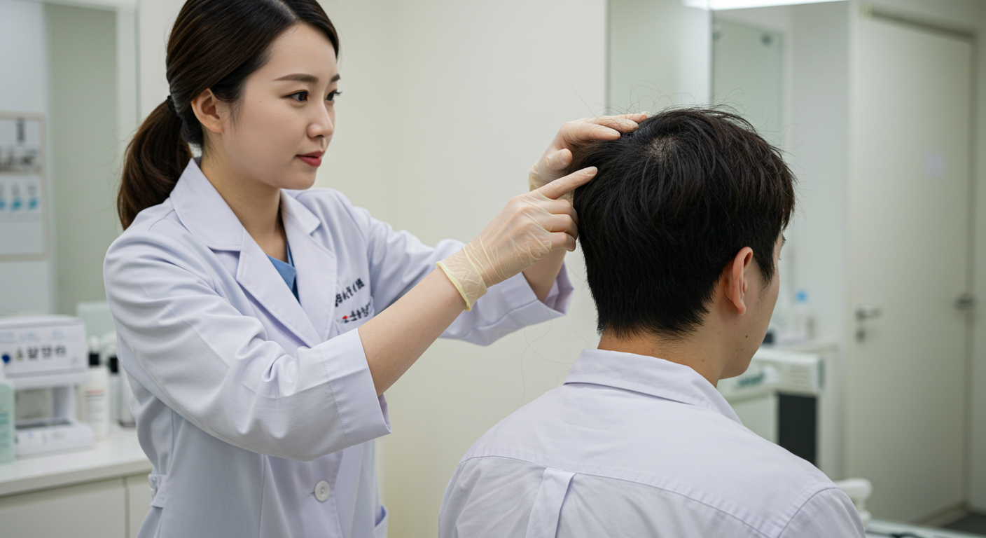 정수리 탈모 치료