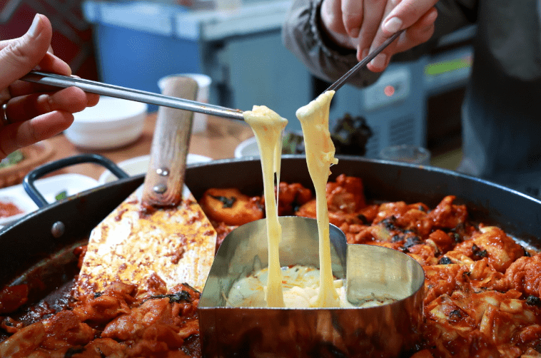 남이섬 맛집 "힐링닭갈비 가평본점" 음식