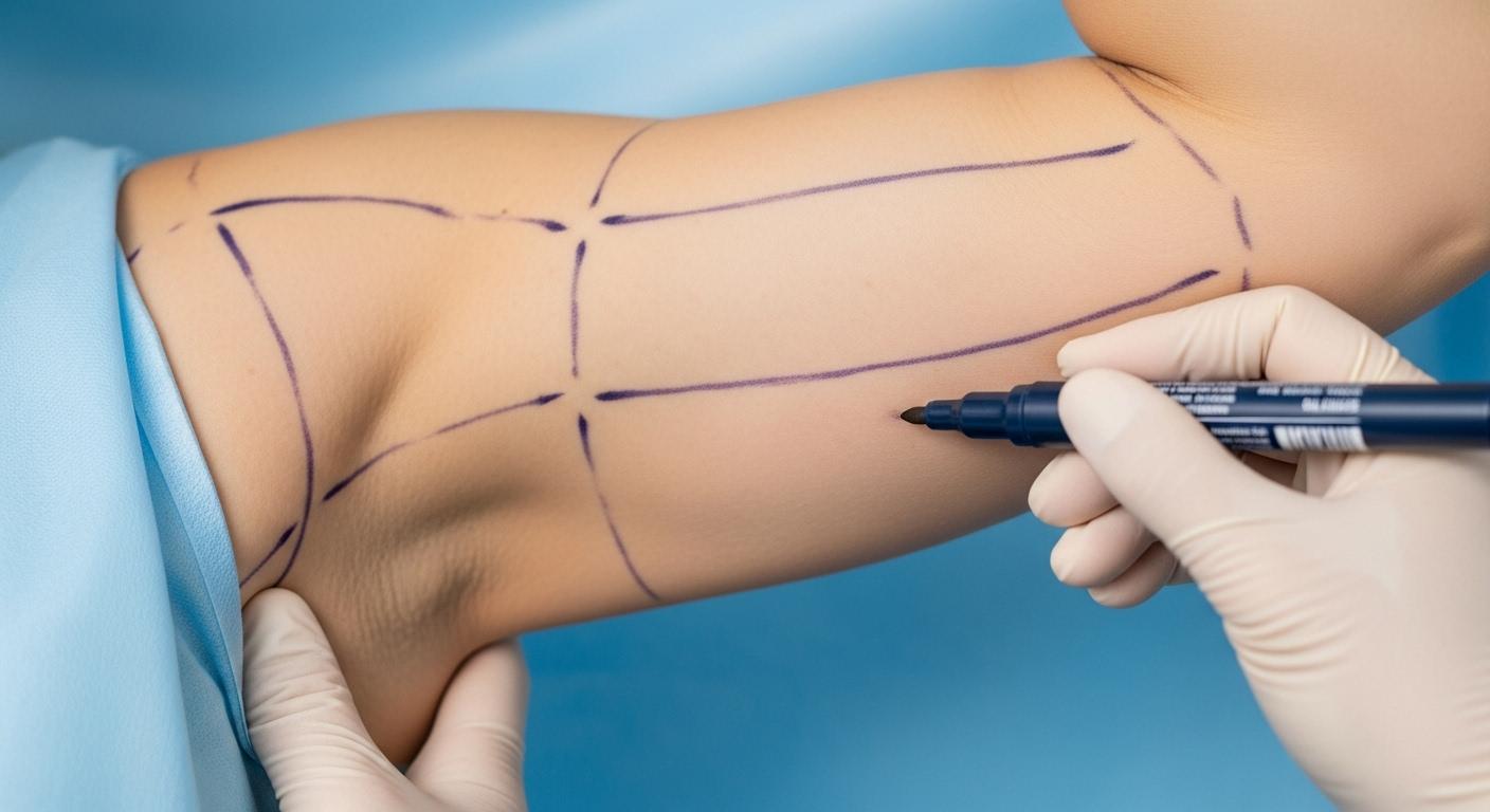 처진 팔뚝살 시술