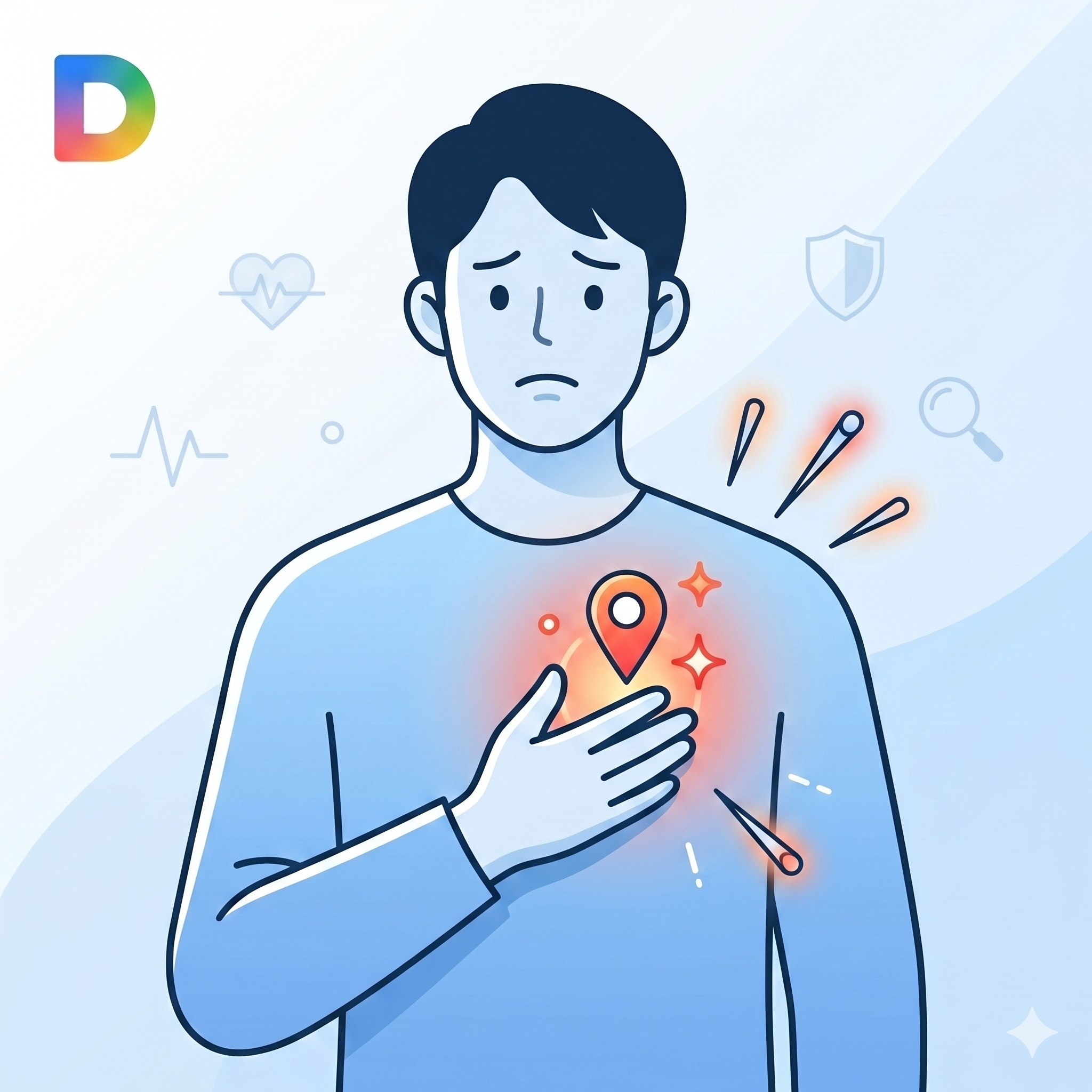 가슴이 콕콕 찌르는 증상 원인과 상황별 대처 가이드