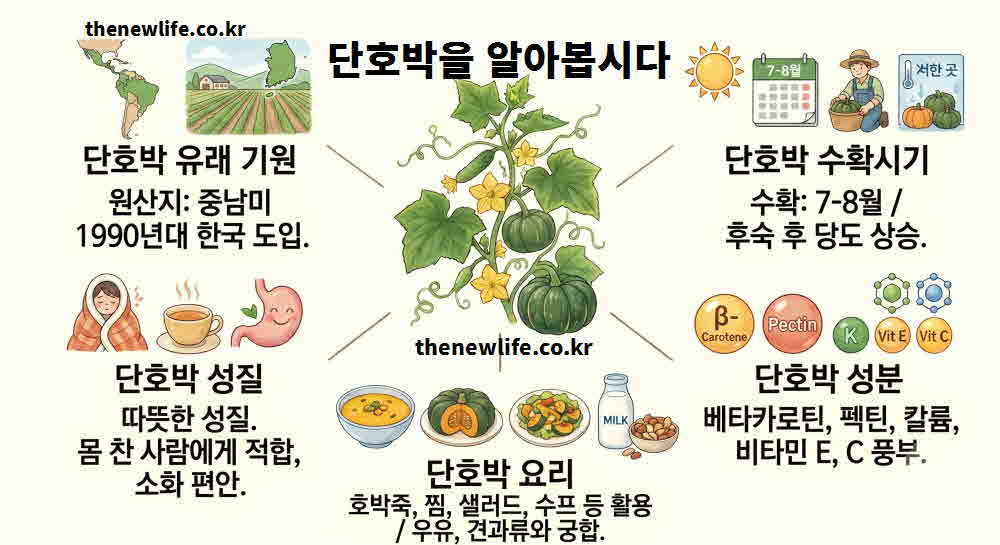 단호박 효능 기본정보
