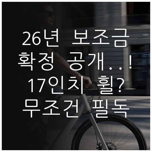 2026년 코나 일렉트릭 보조금 수령..