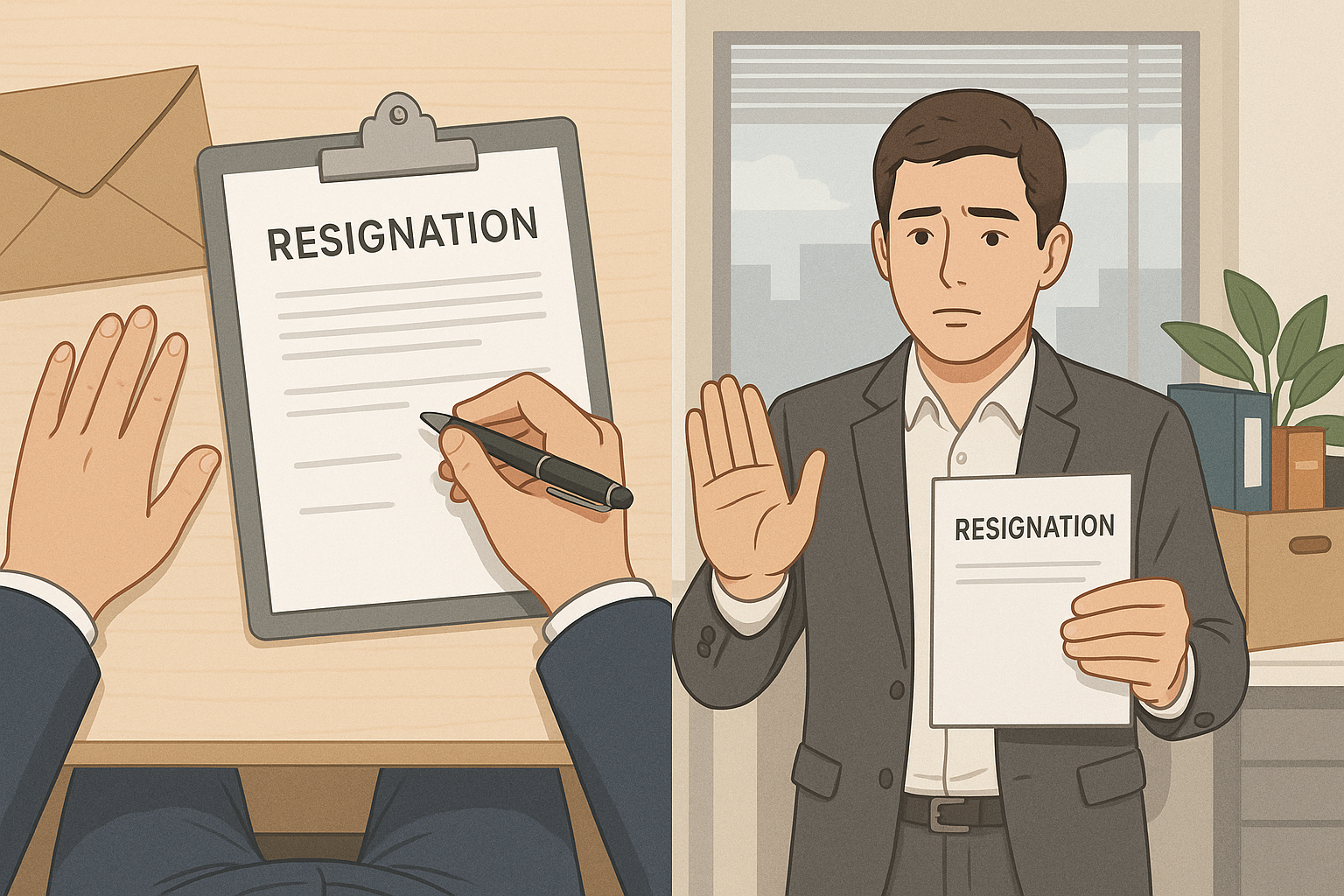 이미 제출한 사직서&amp;#44; 철회할 수 있을까?