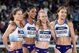 영국 4*400m 릴레이팀