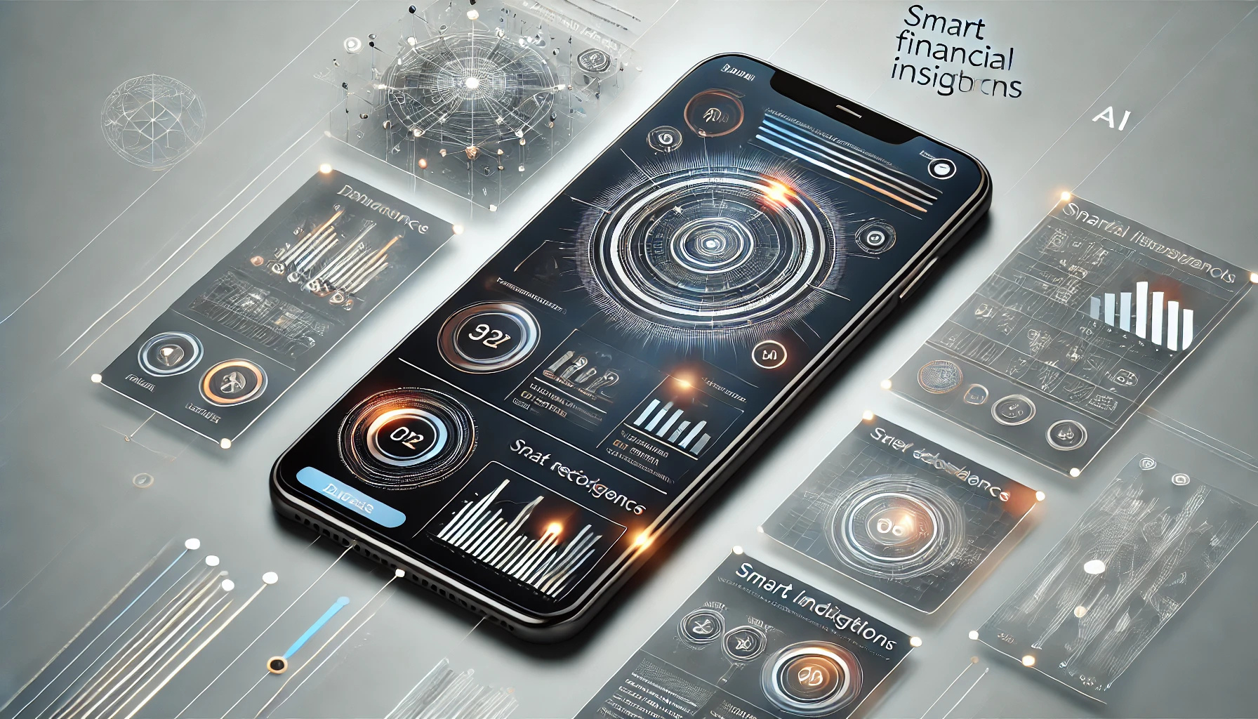 미래형 핀테크 앱 디자인 컨셉