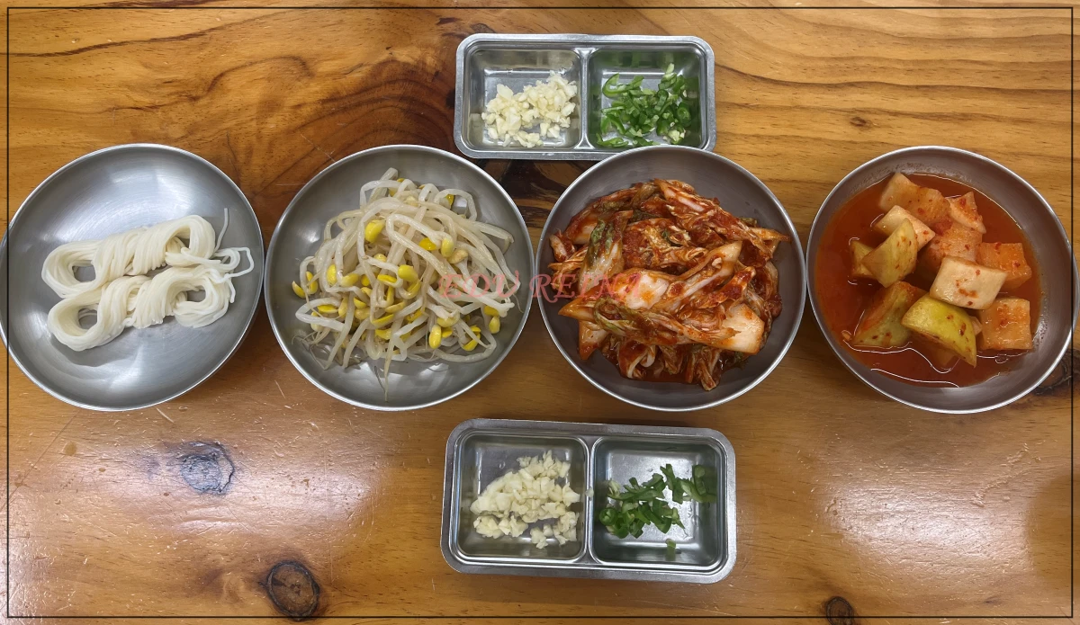 정발산동-황칠추어탕-밑반찬