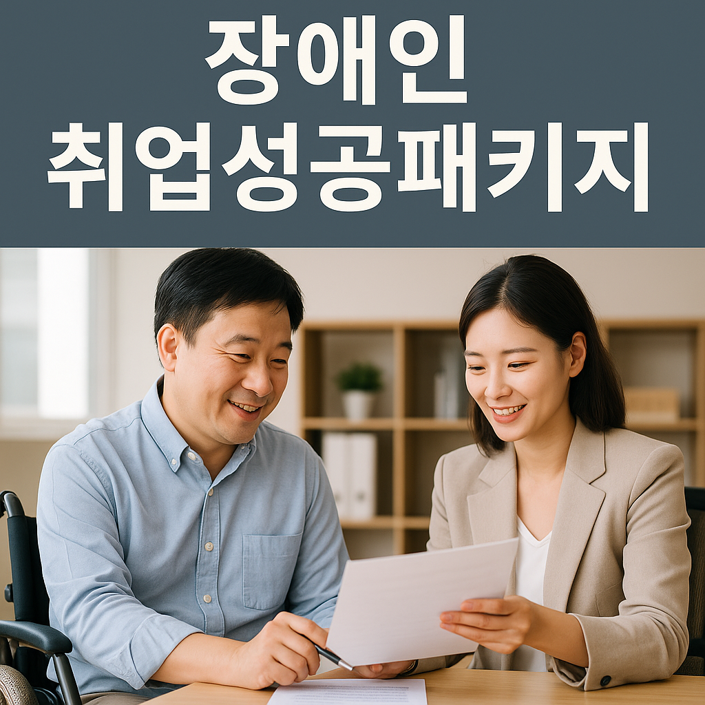 장애인 취업성공패키지