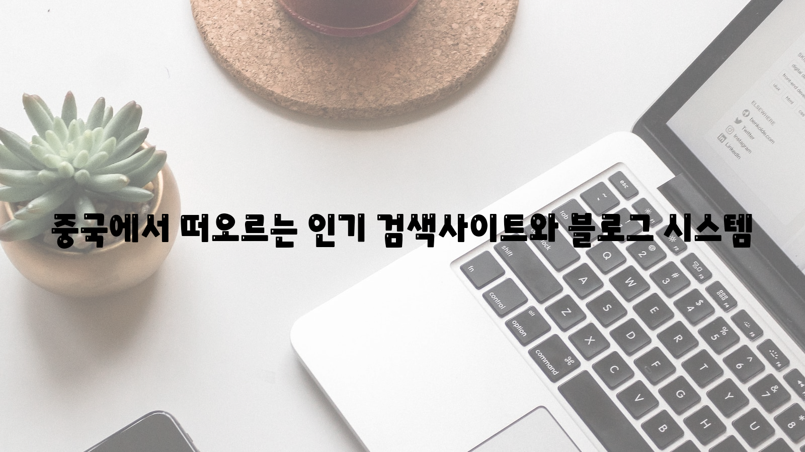 중국, 검색사이트, 블로그 시스템