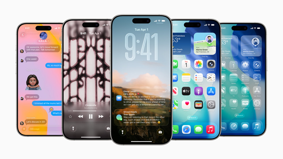 iOS 26 대개편! 아이폰 20주년, 애플의 디자인 혁명