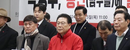 박맹우 전 울산시장, 김기현 울산 남구을 지역구 출마 이유
