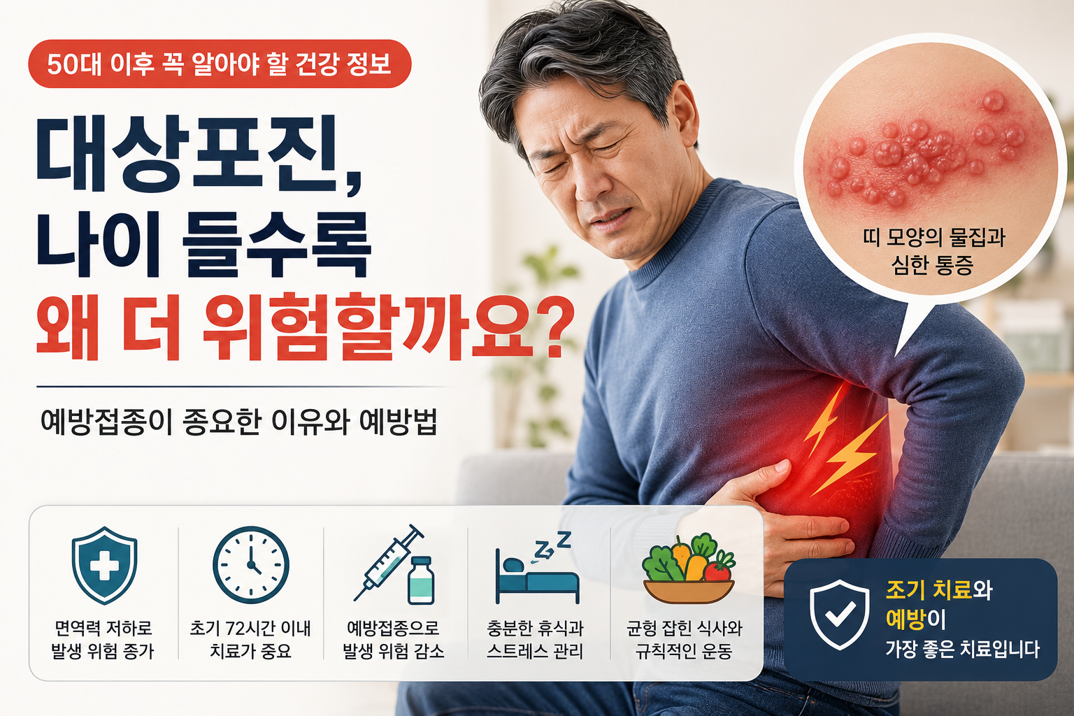 대상포진 이유와 예방밥