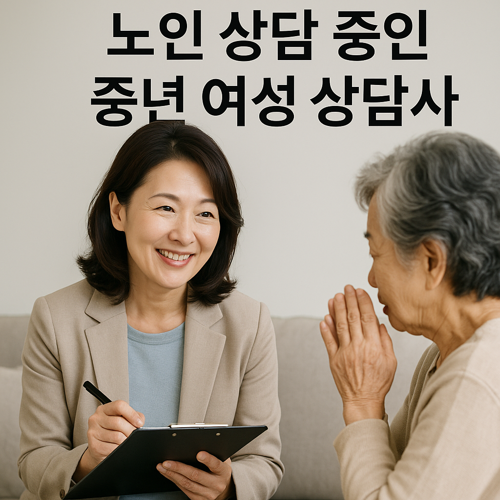 노인 상담사