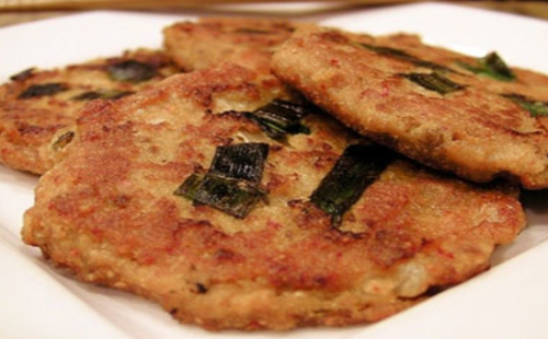 한국의 떡 종류 비지떡