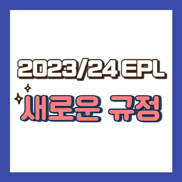 프리미어리그 규정-소개