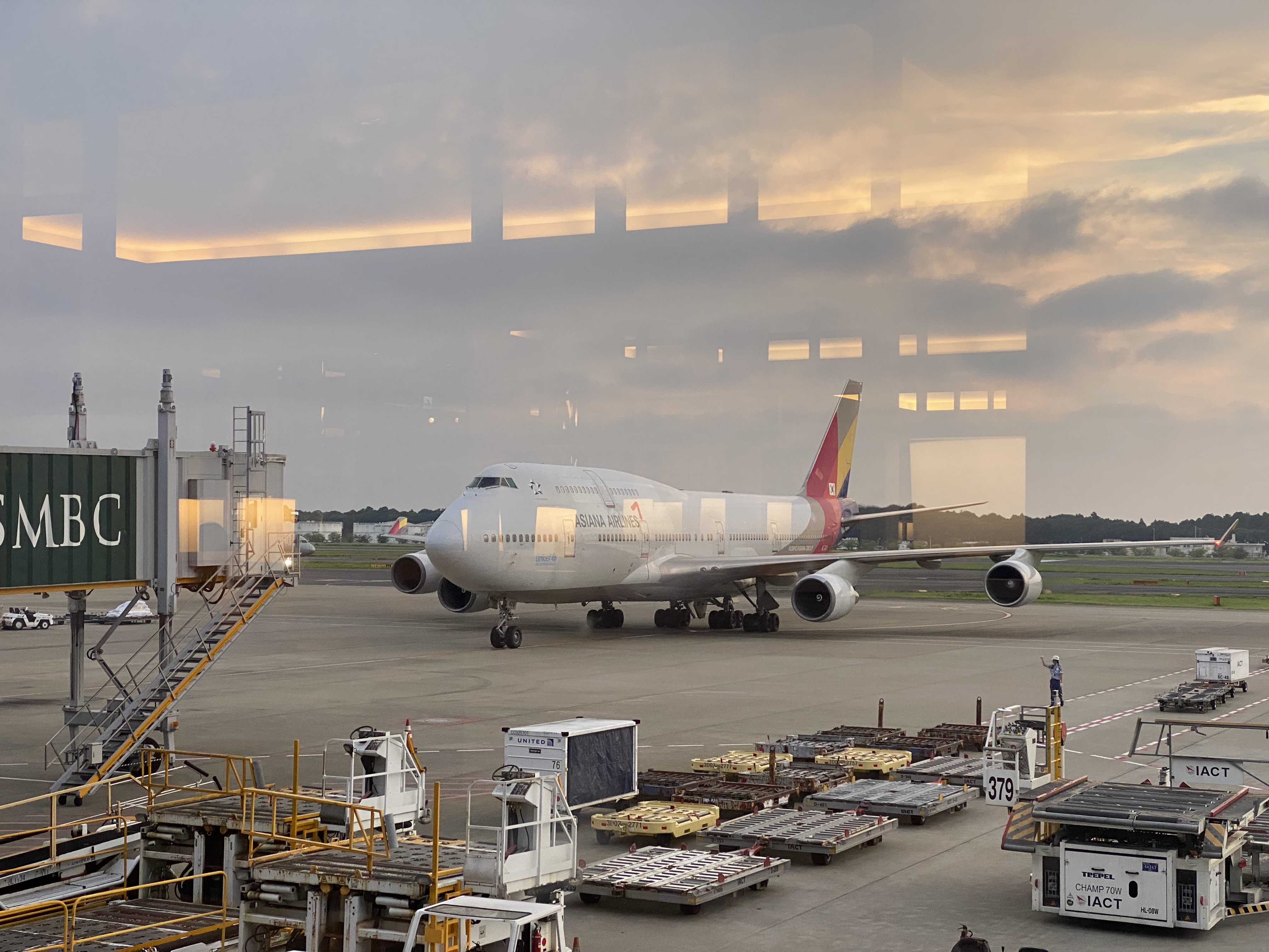 나리타-인천 구간 비행기