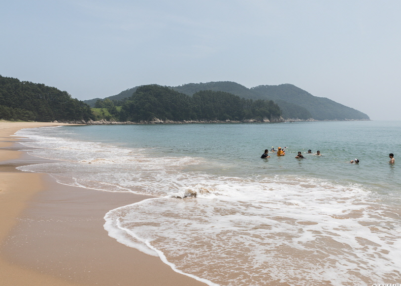 소야도 데뿌리 해변 