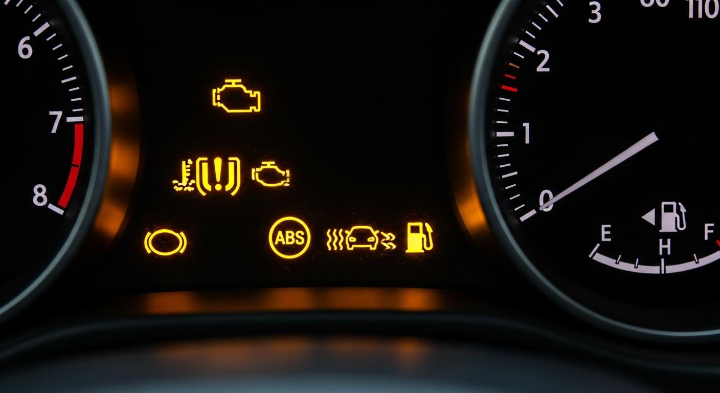 자동차 노란색경고등 종류