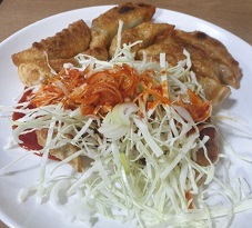 비빔만두