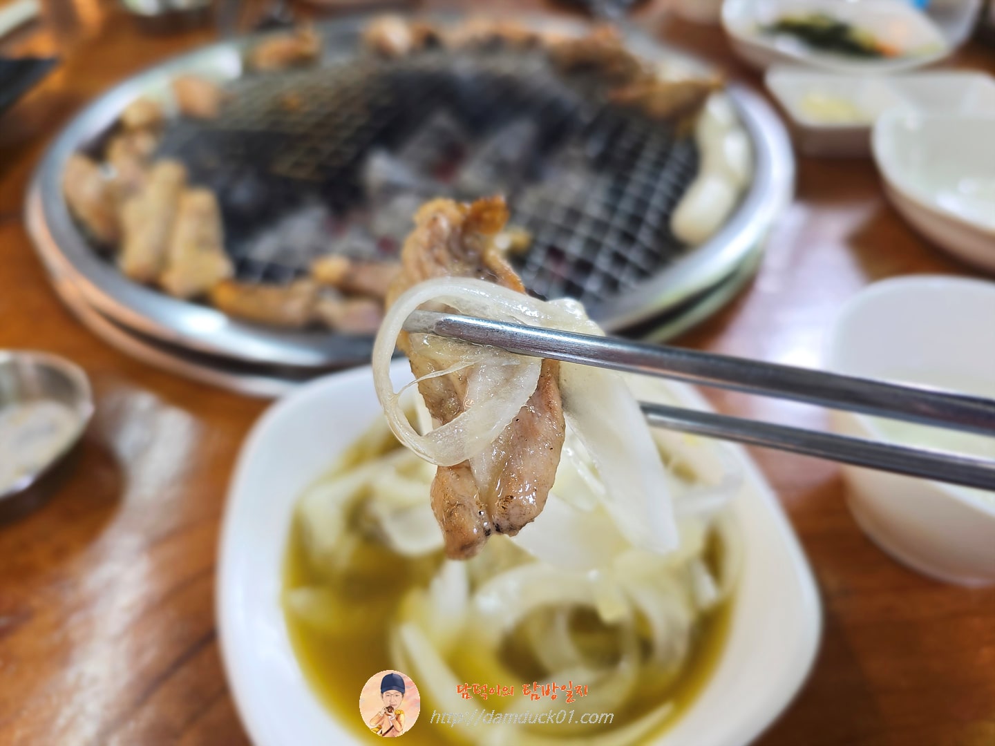 숯불생닭갈비