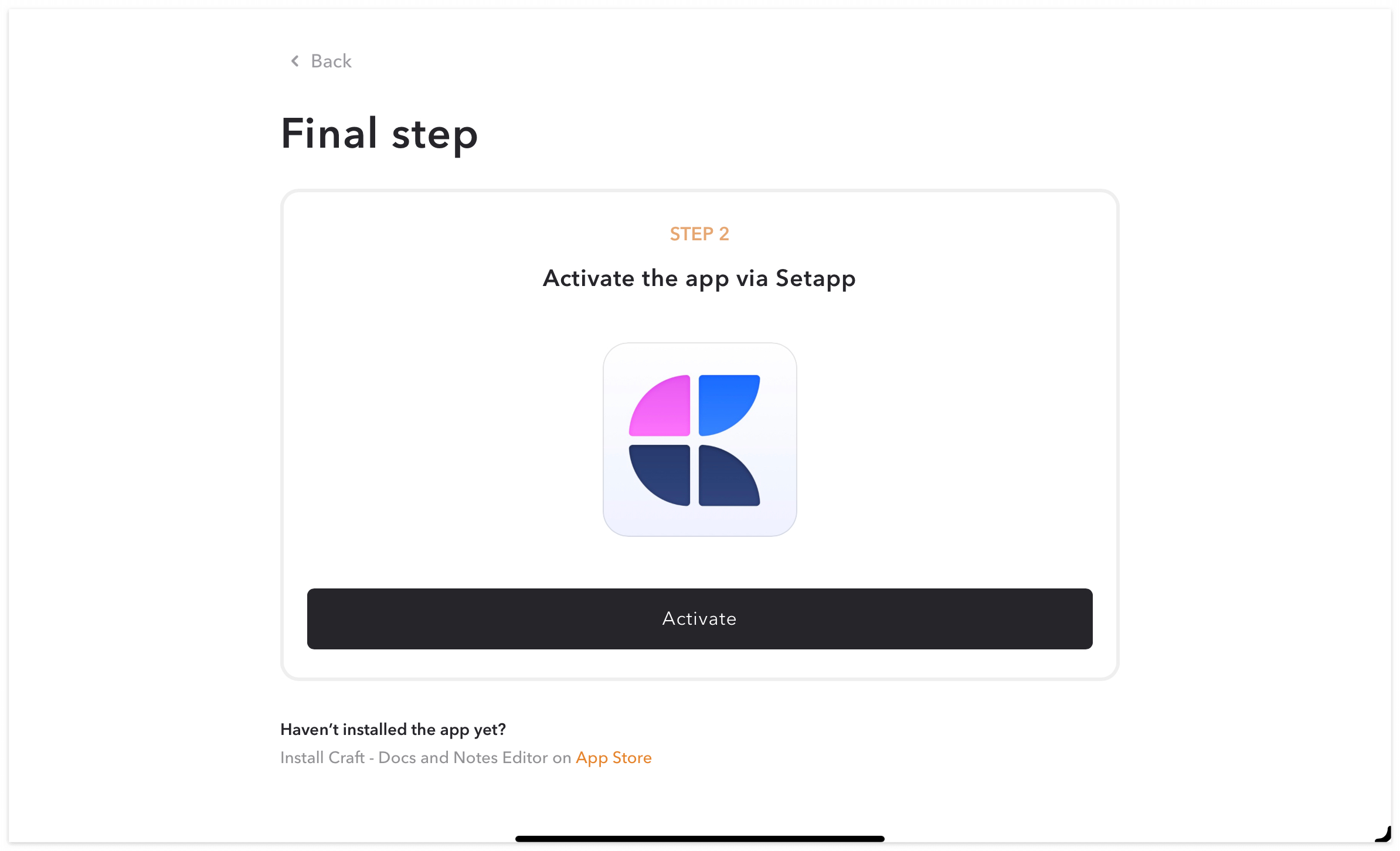 Setapp Activate방법